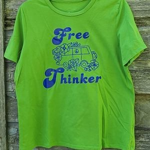 Free Thinker 70s Parriot Tee Graphic Tshirt